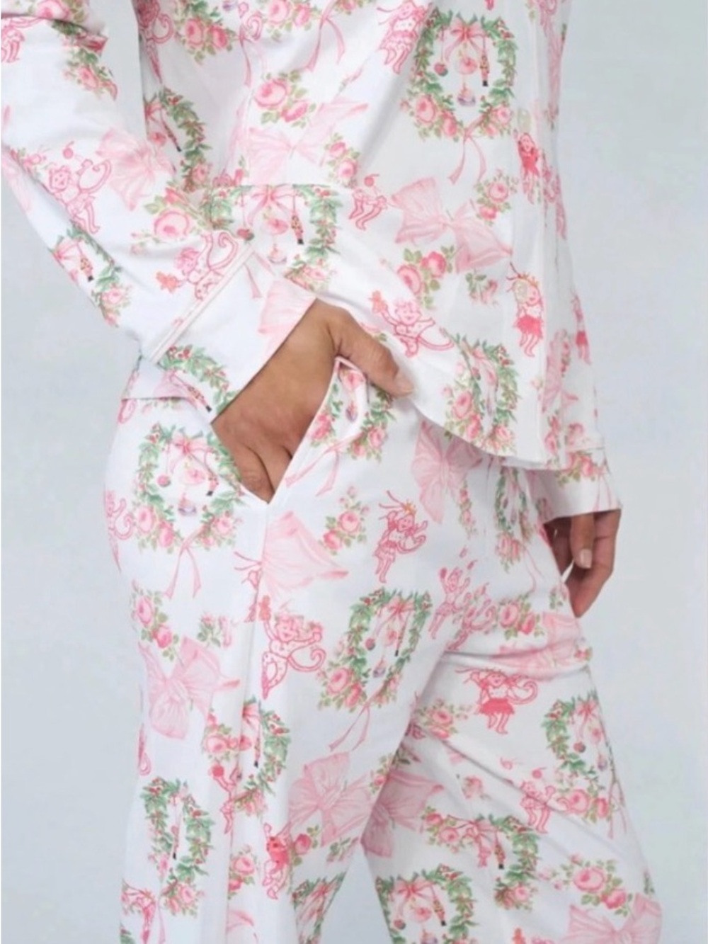 LoveShackFancy x Roller Rabbit Nutcracker Pajama Set